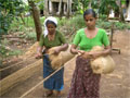 Coir making