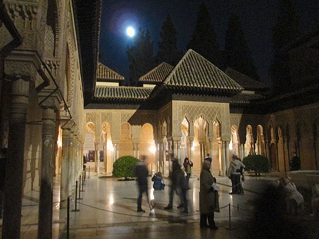 Alhambra by Moonlight
